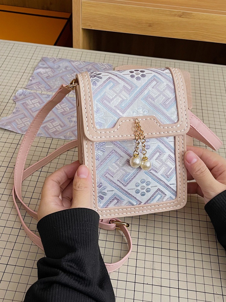 Mini Crossbody Bag Pre-punched DIY Craft Kit