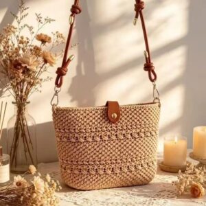 Beginner Friendly DIY Crochet Tote Bag Craft kits